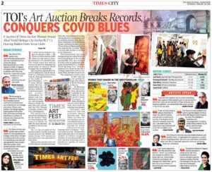 TOI’s Art Auction Breaks Records