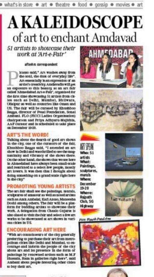 A Kaleidoscope of Art to Enchant Amdavad